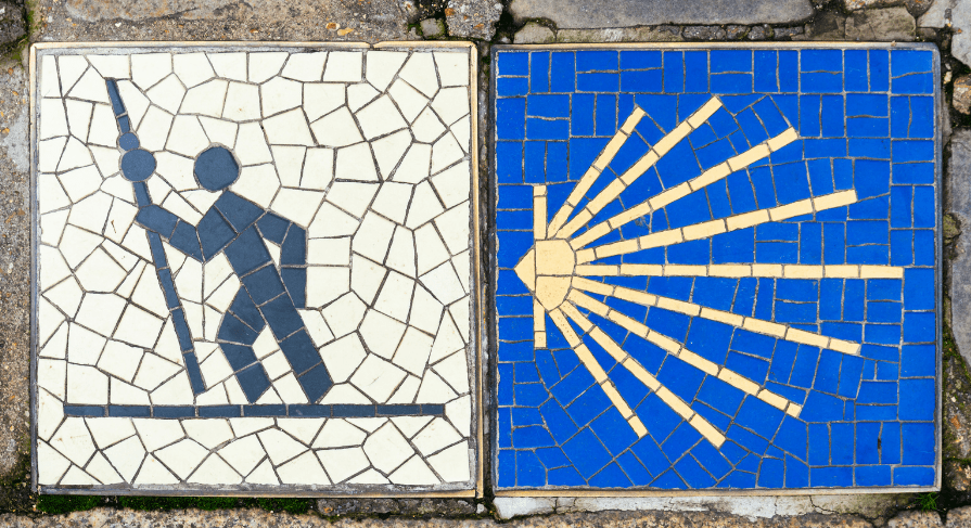 Camino de Santiago en su variente inglesa desde Ferrol o A Coruña