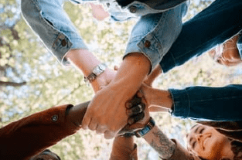 Valor del grupo y el acompañamiento